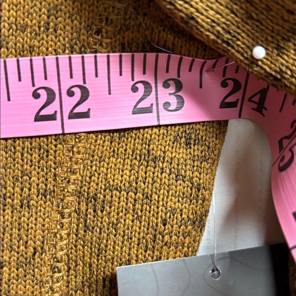 Eddie Bauer Women’s Mustard Tan Full Zip Jacket W/Plaid Accents. Size Tall 2XL - Picture 11 of 13